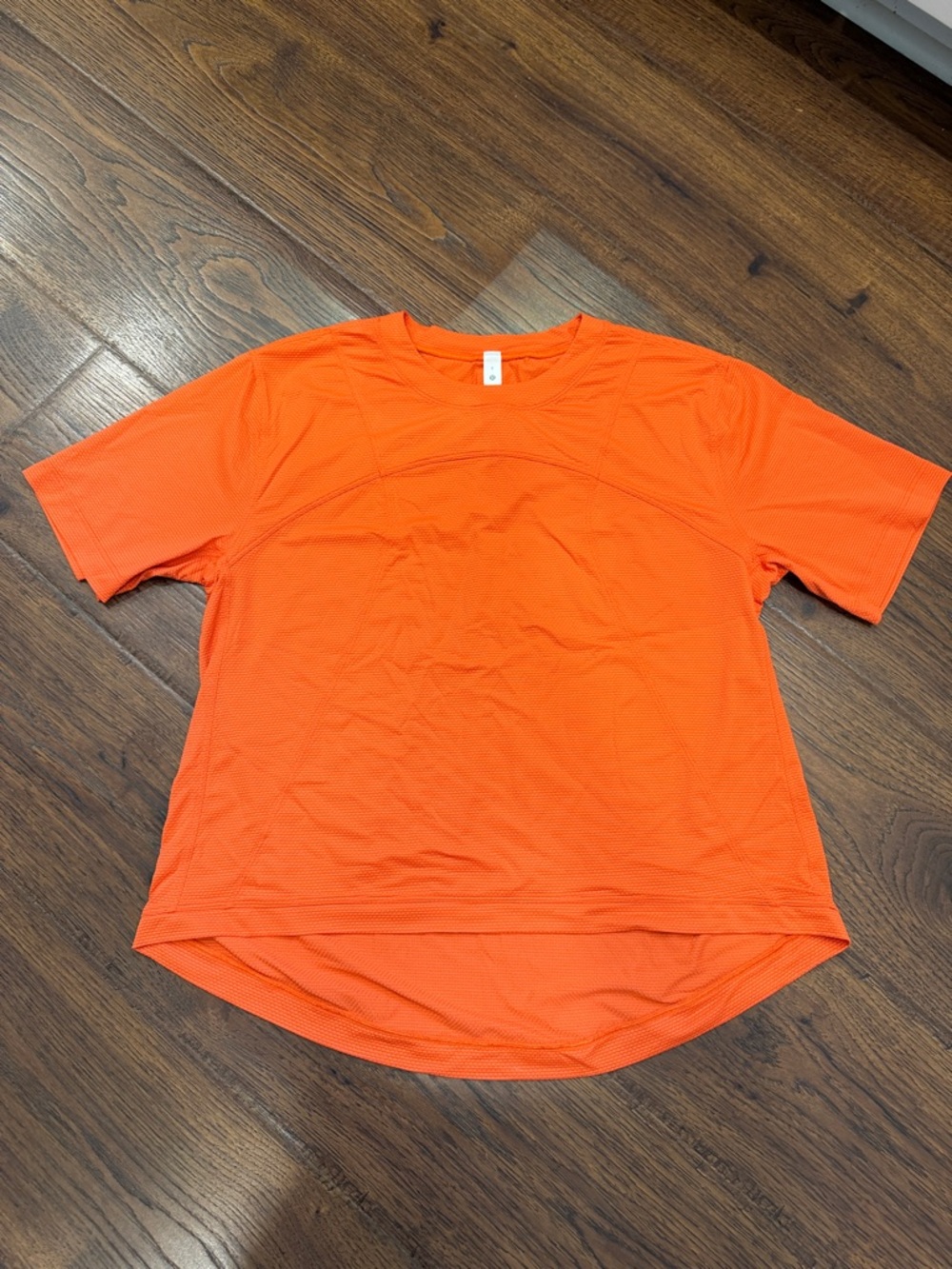 lululemon athletica Short Sleeve Crew Tee - Bright Orange
